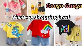 Firstcry shopping haul/ Googo Gaaga #kidswear #fashion #unboxing #meesho 