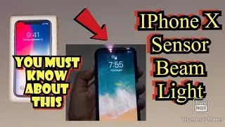 Сенсорный луч iPhone 2021 // Светодиодный индикатор уведомлений // Инфракрасный свет.
