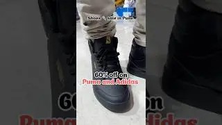 60% off on shoes in PUNE 🔥🫶👟 | Best place to buy Punam and Adidas shoes 👢