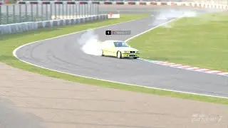 Yellow E36 Driftime