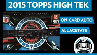 2015 Topps High Tek Football Box Break
