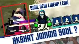 Soul New Lineup Leak | Akshat Joining Soul ? Soul Lineup Hint By Kikiop | Hector ?