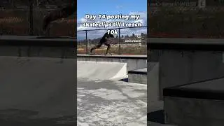 Day 14: Ollie, Fs 180