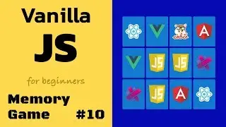 Learn Vanilla Javascript: Memory Game Tutorial -  Card Double Click [10/11]