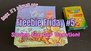 Freebie Friday #5 | Where Did My Money Go?! | Saving for Disney Trip | 3rd Week of October
