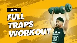 6 Best Exercises for FULL TRAPS at Home & Gym #heermlgangaputra #naturalbodybuilder