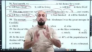 بث مباشر 2  للاستاذ صهيب الطراونه - مدرس مادة اللغة الانجليزية - مراجعة شاملة لمادة اللغة الانجليزية