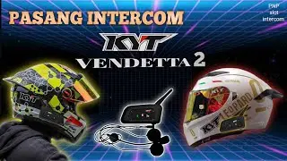 HELEM KYT VENDETTA2 DIPASANGI INTERCOM EMANG BISA?