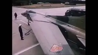 East German MiG-23BN start up and takeoff