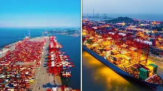 Building a Megaport: The Insane Shanghai Yangshan Deep-Water Port