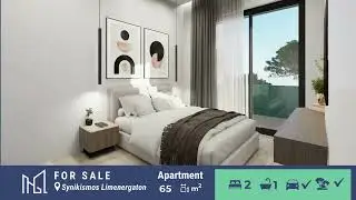 Modern A' Floor Apartment 65 sq.m with sea view in Rhodes