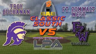 G.A.C. Classic South | Game 3: Troy Buchanan Trojans vs Ft. Zumwalt West Jaguars | YBMcast