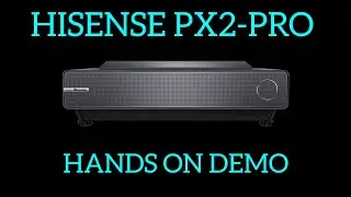 Демонстрация лазерного телевизионного проектора Hisense PX2-Pro/Экран Spectra Vantage UST ALR @Pr...
