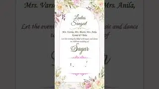 Video Invitation | Wedding Invitation Made By Digital God Inc Ads