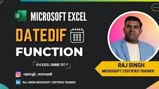 Excel Magic: Mastering Date Calculations with DATEDIF Function