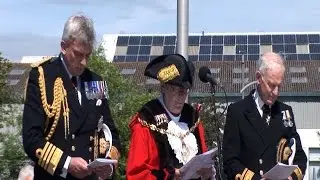 Gosport commemorates the Falklands 35th Anniversary in the Falkland Gardens