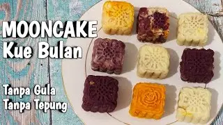 Mooncake Gluten Free  tanpa tepung tanpa gula |Kue Bulan tanpa tepung