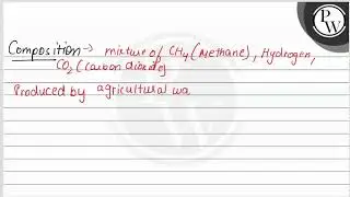 What is the composition of the biogas? \( \mathrm{P} \) (1) Methane...