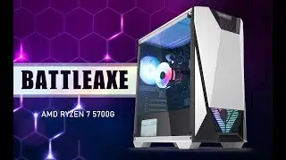 HELLOLAND Battleaxe Gaming Desktop PC