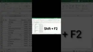 Shortcut Key to Insert Comment Box in Excel