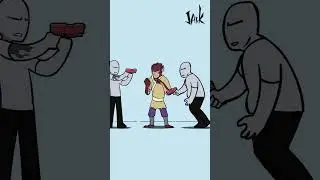 Seize the Gun by the game character NO.5 #comics  #funny  #cartoon #shorts