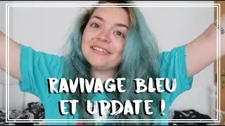 COLORATION ✮ Je refais ma coloration cheveux bleu à la maison !