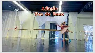 Adult ballet Pas de Deux，Adagio