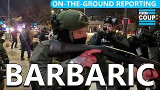 TRUMP&rsquo;S TROOPS WAGE WAR, SHOOT Protesters at ICE Hotel