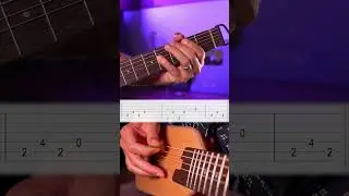 One intro guitar tutorial - Metallica  #guitar #guitartutorial #guitarlesson #tabs #guitarist