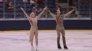 Danza libre de Olivia Smart & Tim Dieck en el Challenger Nepela Memorial 2025