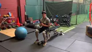 Dumb Bell Over Head Tricep Extensions (Offical Video)