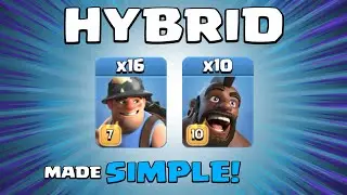 HOG/MINER HYBRID MADE SIMPLE! TH13 Attack Strategy | Clash of Clans