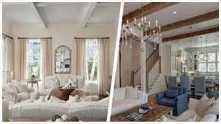 75 Coastal Gray Living Room Design Ideas You'll Love 😊