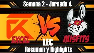 ESTO PASA CUANDO DEJAN GANGPLANK LIBRE | EXCEL vs MISFITS | LEC | Resumen.