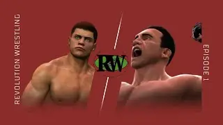REVOLUTION WRESTLING - HARDCORE CODY RHODES VS KEN SHAMROCK - EPISODE 1