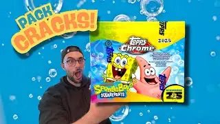 Unboxing Topps Chrome SpongeBob SquarePants Cards &ndash; Did We Hit a Gold Parallel? (EP 41)