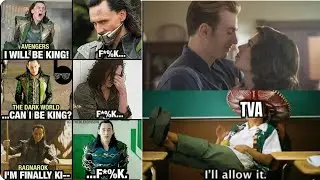 Memes of LOKI only MARVEL fans will understand || MARVEL STUDIOS #2