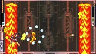 Mega Man X8 16-bit (Walkthrough) - Part 02: Gigabolt Manowar & Burn Rooster