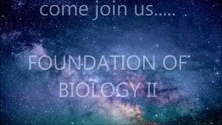 FOUNDATION BIOLOGY II - Video promo