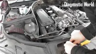 Снятие датчика абсолютного давления воздуха (MAP) для Mercedes C-класса W204 2007&ndash;2014 гг.