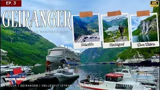 A Road Trip to Western Norway 🇳🇴 | Ep.3 Hellesylt, Geiranger, Dalsnibba | Seven Sisters Waterfall 4K