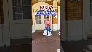 I&rsquo;ve Never Met This Disney Princess&hellip;Until Now! 😮 (Mulan Meet & Greet)