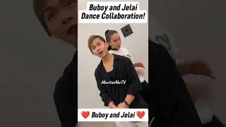 OMG! BUBOY VILLAR AND JELAI ANDRES DANCE COLLABORATION!❤️ #buboyvillar #jelaiandres #shorts