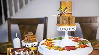 Chocolately DIY Friendsgiving  Thanksgiving Edible Centerpieces