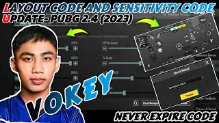 VOKEY LAYOUT AND SENSITIVITY CODE | VOKEY NEW SENSITIVITY 2023 | VOKEY CONTROL | EAGLE XARMY
