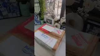 BTS Merch Haul😍😍unboxing💜 #bts #btsmerch #shorts #youtubeshorts