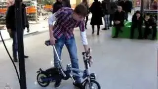 Презентация электровелосипеда в ТЦ Космопорт (ч.2)