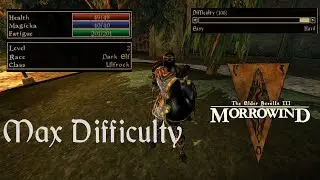 Attempting to Defeat the Hardest NPC in Morrowind on Max Difficulty