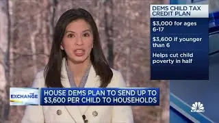 Democrats unveil plan to send up to $3,600 per child to households