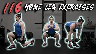 BEST Leg Exercises at Home - Leg Workouts at Home